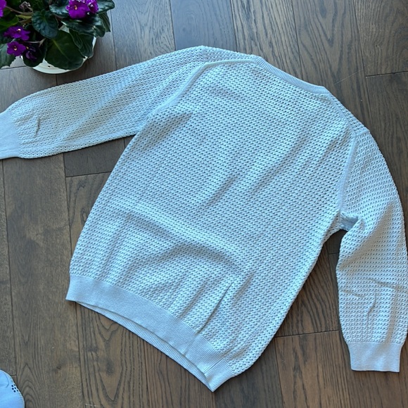 JACK WILL- PASTEL BLUE COTTON SWEATER- SIZE 8 - Picture 7 of 9